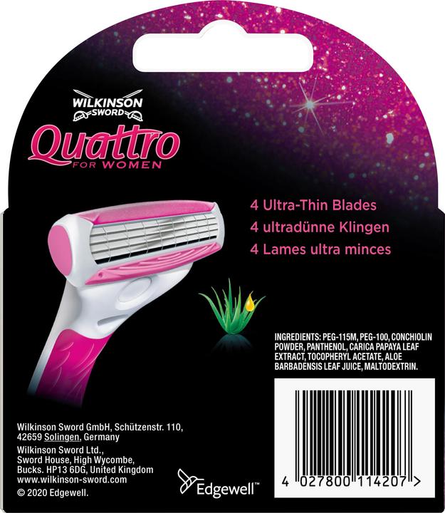 Wilkinson Quattro For Women (4 x)