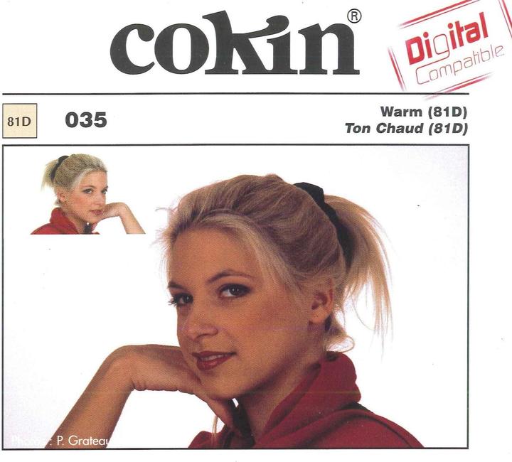Actual product image Cokin Filter P035 Warm tone 81D (84 mm, Colour filters)