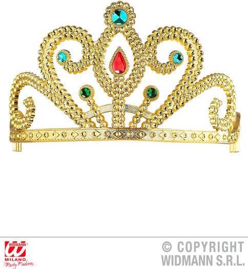 Produktbild Magni Diadem gold mit Schmucksteinen
