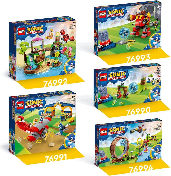 Produktbild LEGO Sonics Looping-Challenge in der Green Hill Zone (76994, LEGO Sonic)