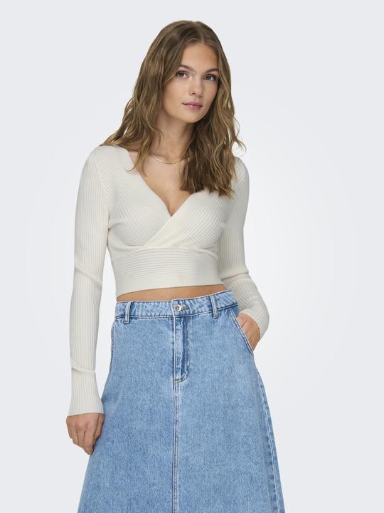 Image du produit Only Pull col V Haut tricoté (XL)