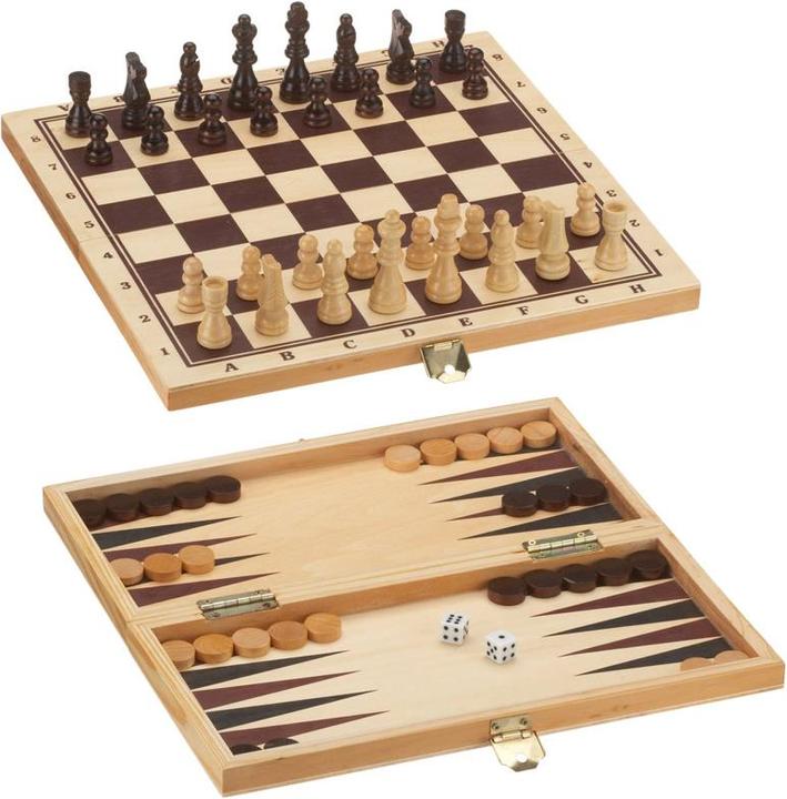 Immagine prodotto Weible Scacchi - Dama - Backgammon