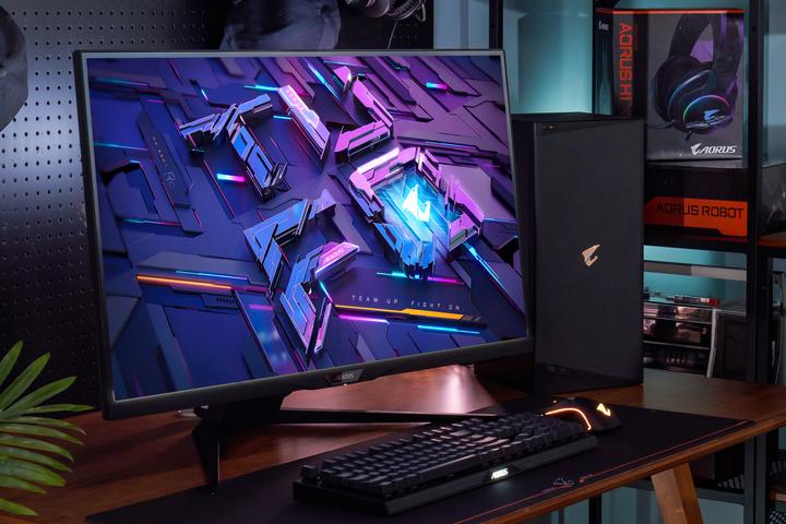 Actual product image Gigabyte Aorus FI32U (3840 x 2160 Pixels, 31.50")