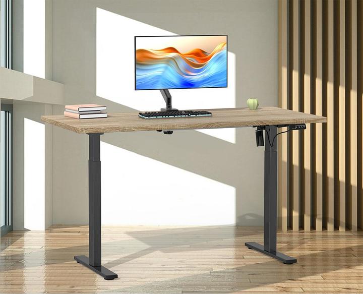 Actual product image VCM Desk adjustable Lona 140x80 sw (140 x 80 x 120 cm)