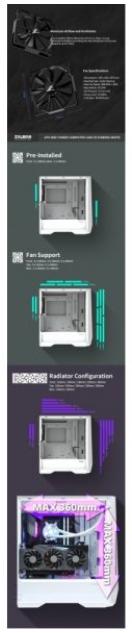 Image du produit Zalman Z9 Iceberg Tour midi (mATX, Mini-ITX, ATX, E-ATX)