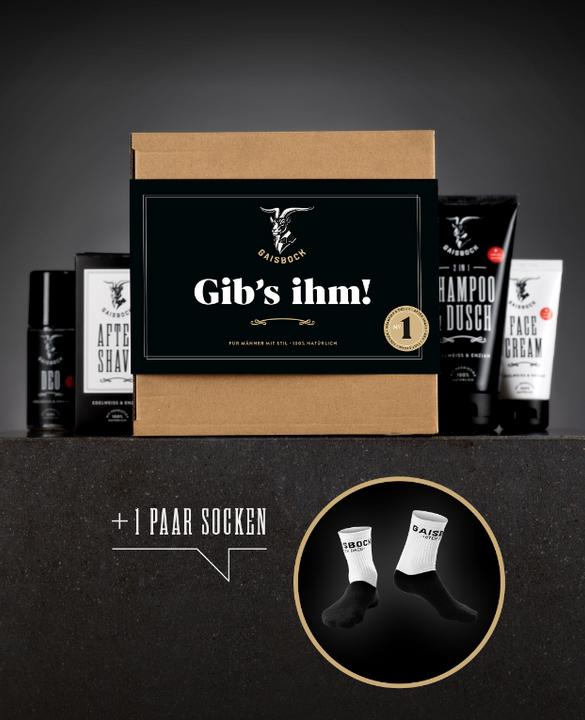 Image du produit Gaisbock Set Cadeau #1 (Set soin du visage, Set soin de la barbe, Set soin du corps, Set soin capillaire)