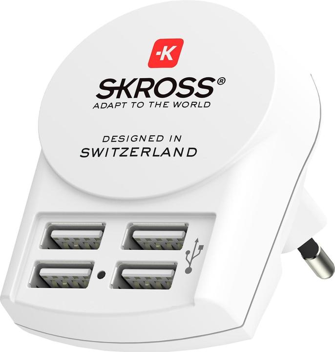 Immagine prodotto Skross Adattatore da viaggio PRO+ 4x USB
