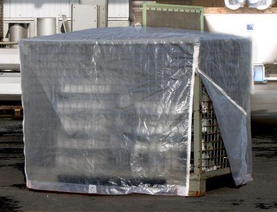 Immagine prodotto Magni Rain Exo RX120-GIB-R/G Coperchio per box in rete metallica 125 x 85 x 98 cm, 120 g/m² con cerniera