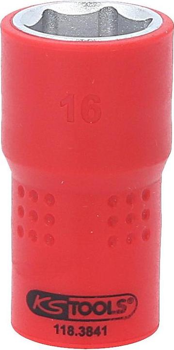 Produktbild KS Tools 3/8" Isolierte Stecknuss (16 mm)