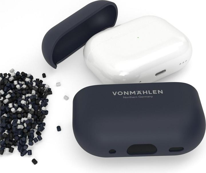 Produktbild Vonmählen Transportcase Thin AirPods Pro 2 Navy (Kopfhörer Hülle)
