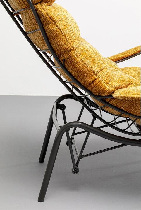 Produktbild Kare Design Sessel + Hocker Vienna Swing Gelb
