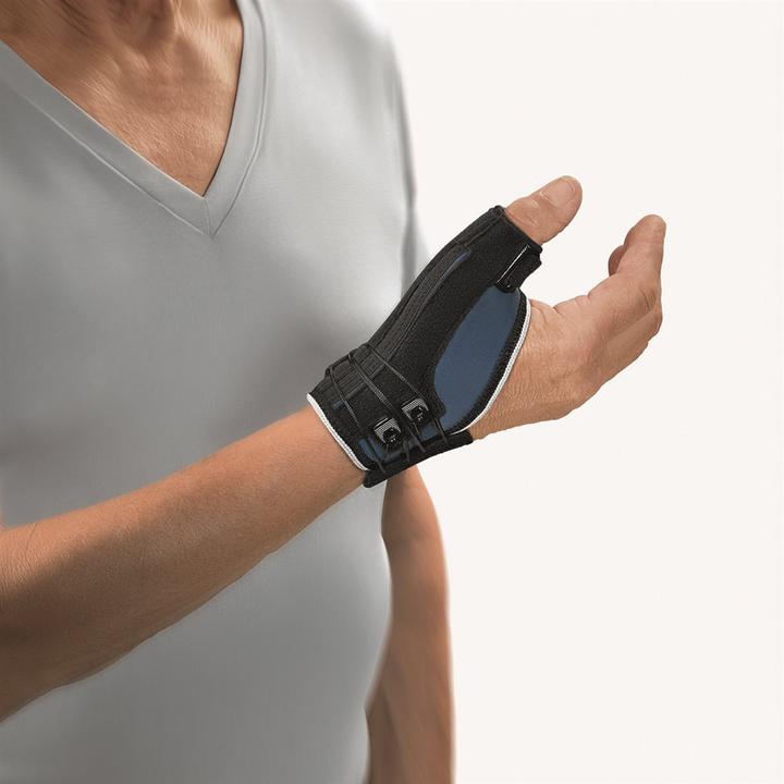 Actual product image Bort Medical Generation Daumenschiene S links blau (S)