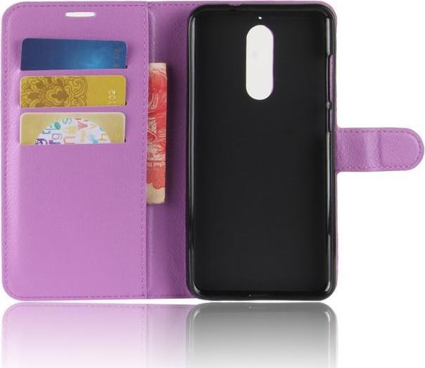 Image du produit MU Classic Couverture en cuir avec texture litchi (Wiko View XL)