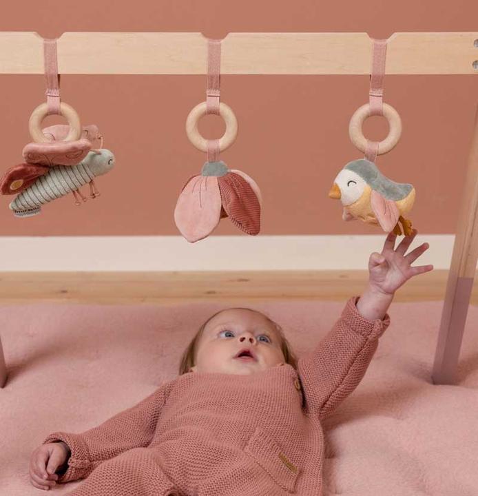 Image du produit Little Dutch Trapèze de jeu gym Flowers & Butterflies