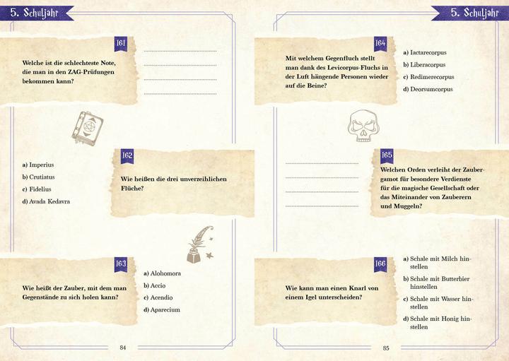 Produktbild Das magische Quiz für Harry Potter-Fans (Deutsch, Janika Krichtel, 2025)