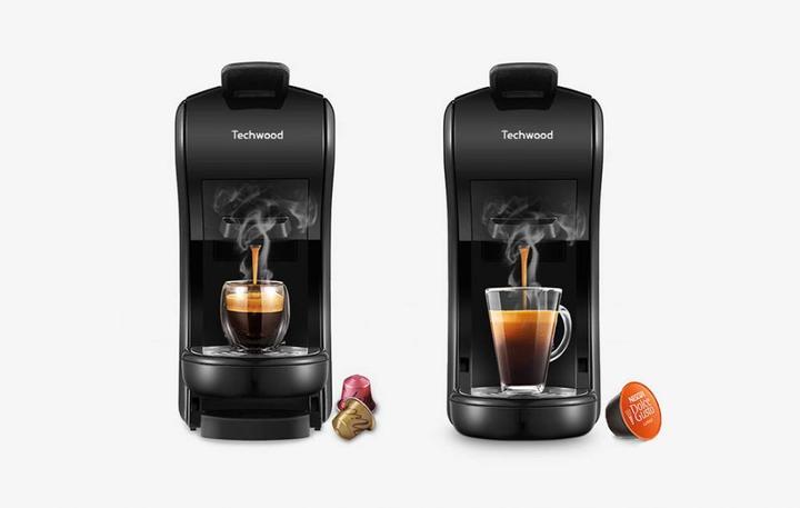 Produktbild Techwood Capsule coffee maker TCA-196N (black) (NESCAFÉ Dolce Gusto)