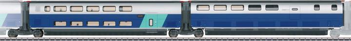 Image du produit Märklin Coffret de voitures de complément 3 pour le TGV Euroduplex (Voie VI)