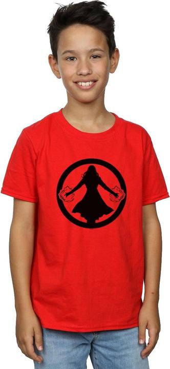 Actual product image Boys Scarlet Witch Symbol T-Shirt (140, 146)