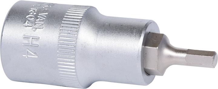Produktbild KS Tools 1/2" Bit-Stecknuss kurz (4 mm)