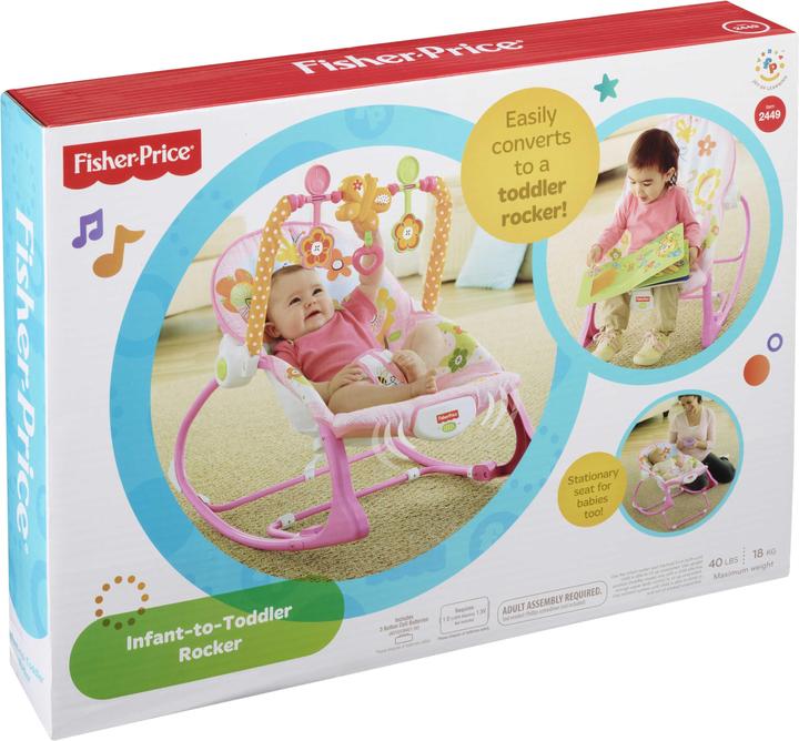 Image du produit Fisher-Price Transat Évolutif Rose