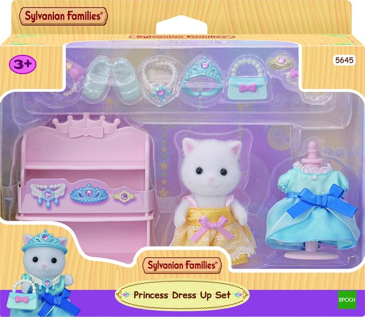 Actual product image Sylvanian Families SYL princesses dressing set with figure