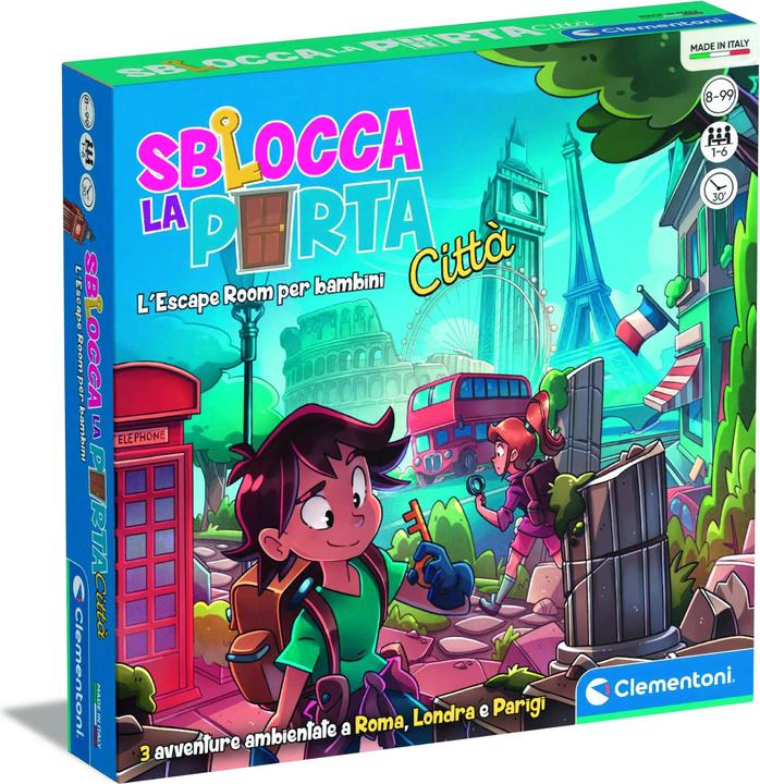 Immagine prodotto Clementoni Sblocca la porta - Città (Italiano)