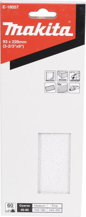 Actual product image Makita Sandpaper 228x93 mm (60)