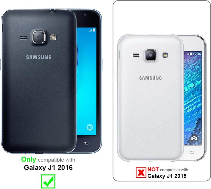 Produktbild Cadorabo Book Classy Style Cover (Samsung Galaxy J1 (2016))