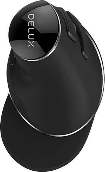 Produktbild Delux Wireless Vertical Mouse M618PD BT/2.4G 4200DPI 3 devices (Kabellos)