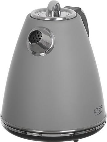 Produktbild Adler AD 1343g Electric, 2200 W, 1.5 L, Stainless steel, 360 ° rotational base, Gray (1.50 l)