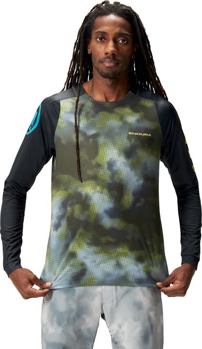Produktbild Endura Pixel Cloud T-Shirt LTD (langarm) (S)