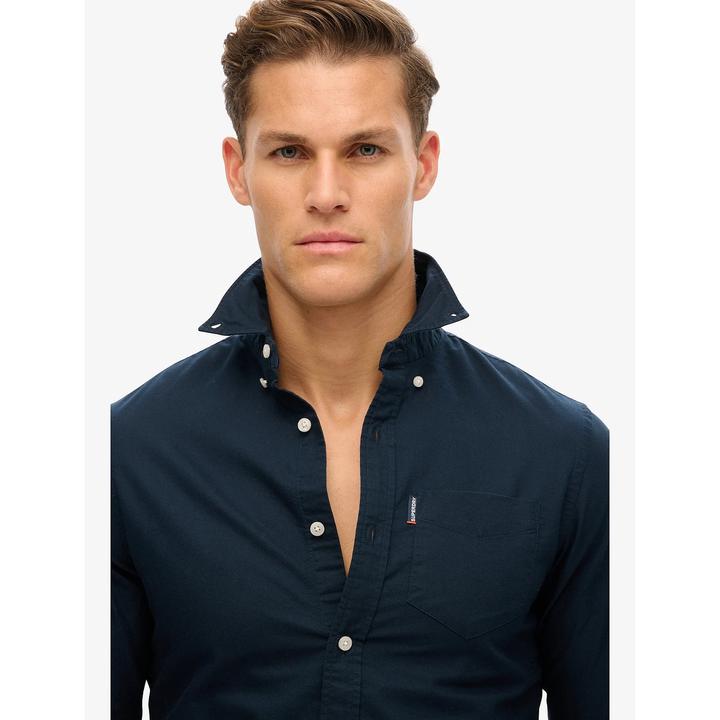 Image du produit Superdry Chemise Oxford à manches longues Essentials (L)