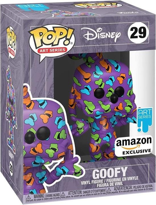 Actual product image Funko POP! Art Series Disney Goofy Exclusive