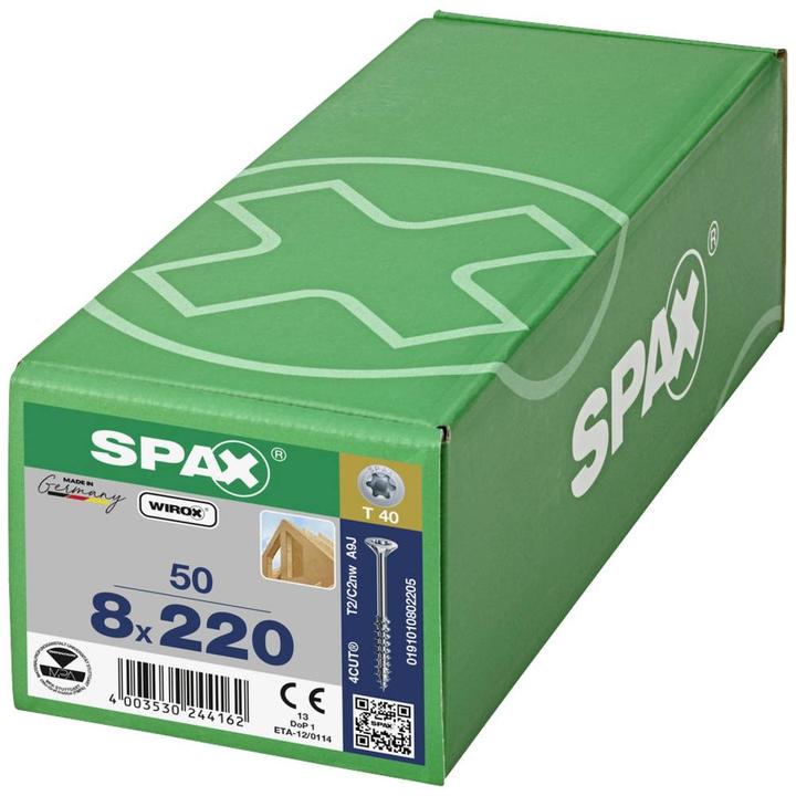 Actual product image Spax Wood construction screws (50 Screws per piece)