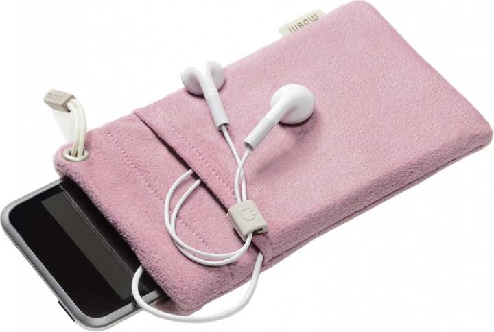 Produktbild Moshi iPouch - Pink (Apple iPhone 4s, Fairphone 1, Apple iPhone 4, Apple iPhone 3G)