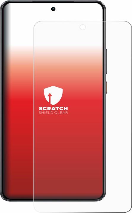 Produktbild upscreen Schutzfolie Displayschutz Displayschutzfolie Folie Klar Transparent (1 Stück, Realme GT 7 Pro)