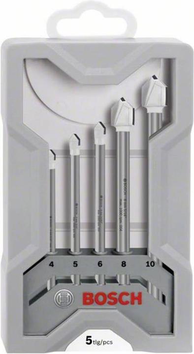 Produktbild Bosch Professional Zubehör 5-tlg. CYL-9 Ceramic Fliesenbohrer-Set, 4–10 mm (4,0-10 mm)