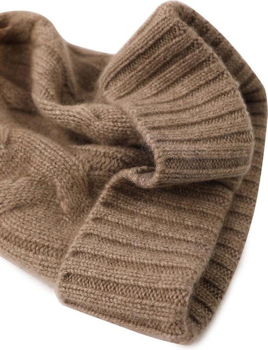 Produktbild Bellemere Beanie Soft Cable Knit Cashmere
