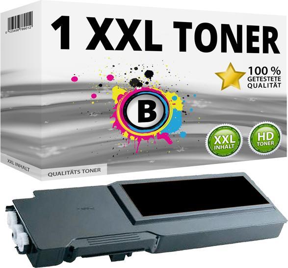 Produktbild Druckfuxx 1x XL TONER für DELL C3700 C3760DN C3760N C3765DNF 593-11119 4CHT7 Sch