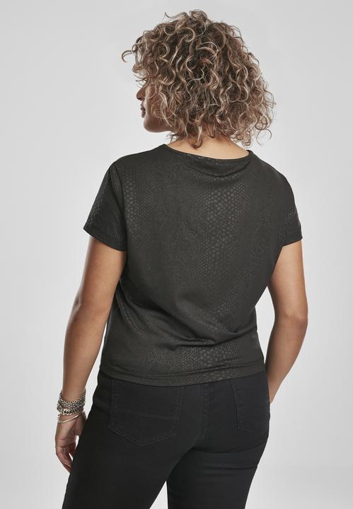 Produktbild Urban Classics Ladies Stretch Pattern Cropped Tee (3XL)