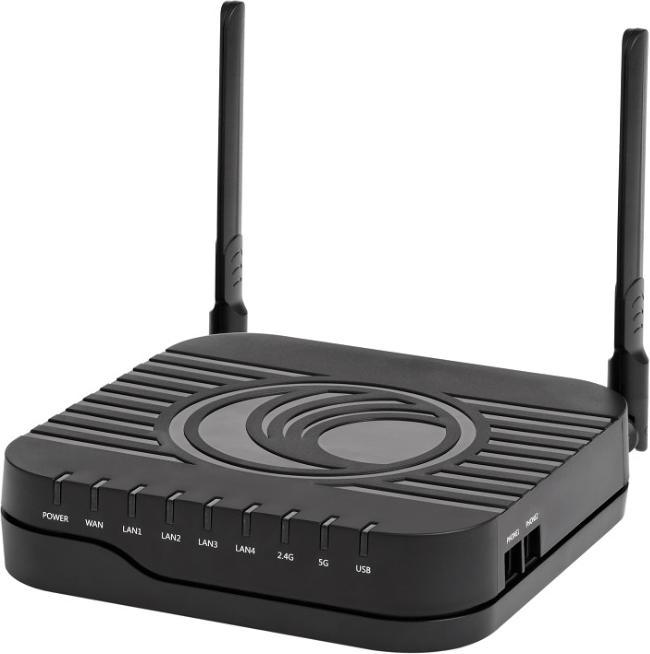 Produktbild Cambium Networks C000000L031A - cnPilot R201P EU 802.11ac dual band Gigabit WLAN-Router mit ATA und PoE
