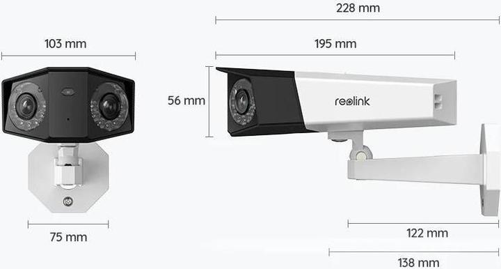Produktbild Reolink Duo Series P730-4K 8MP (4608 x 1728 Pixels)
