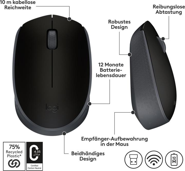 Productafbeelding Logitech B170 (Draadloze)