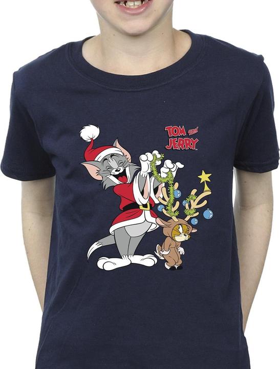 Immagine prodotto Tom & Jerry Christmas Reindeer Maglietta Ragazzi (104)