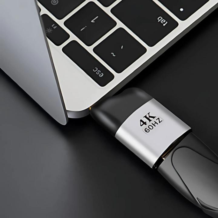 Image du produit Hermex Adaptateur USB-C vers HDMI Convertisseur Transformer 4K UHD 60Hz m/w (USB-C, HDMI, 4.20 cm)