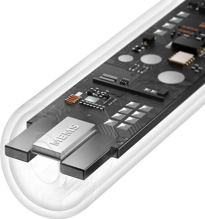 Produktbild Baseus headphones Bowie E8, Bluetooth 5.0 (white) (5 h, Kabellos)
