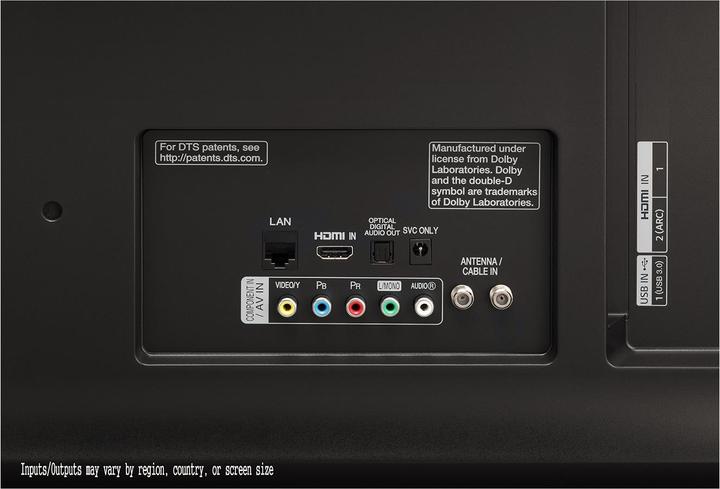 Actual product image LG 55uj630v (55", LCD, 4K, 2017)