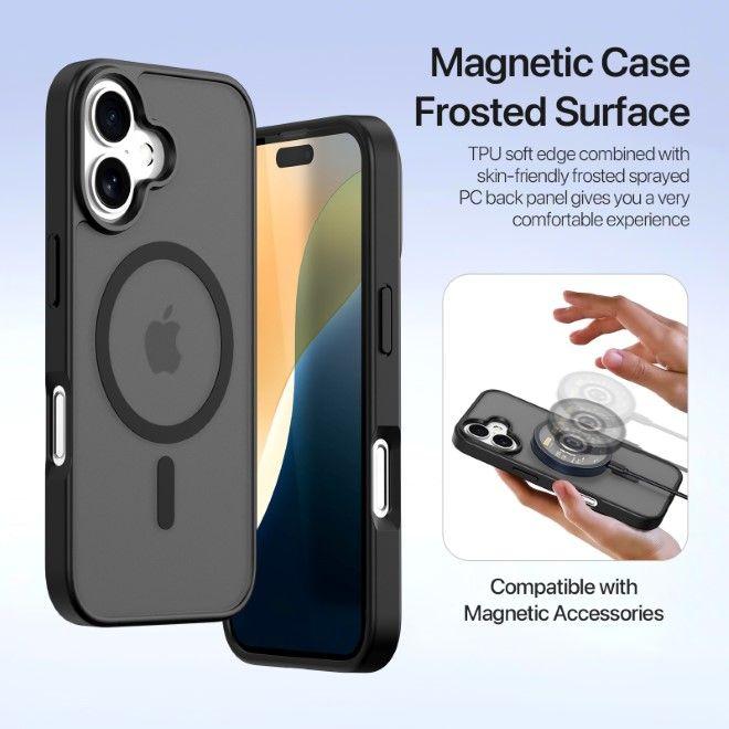 Image du produit Dux Ducis Lawa Series MagSafe Bookcover en similicuir Étui (Apple iPhone 16 Plus)
