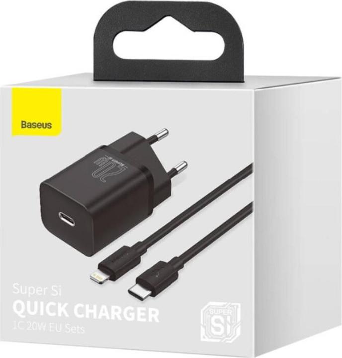Actual product image Baseus Super Si Set Quick Charger (20 W)