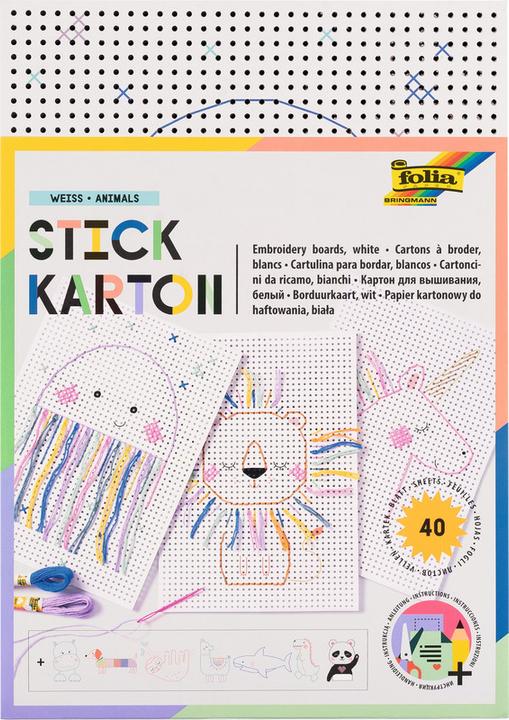 Produktbild Folia Stickkarton